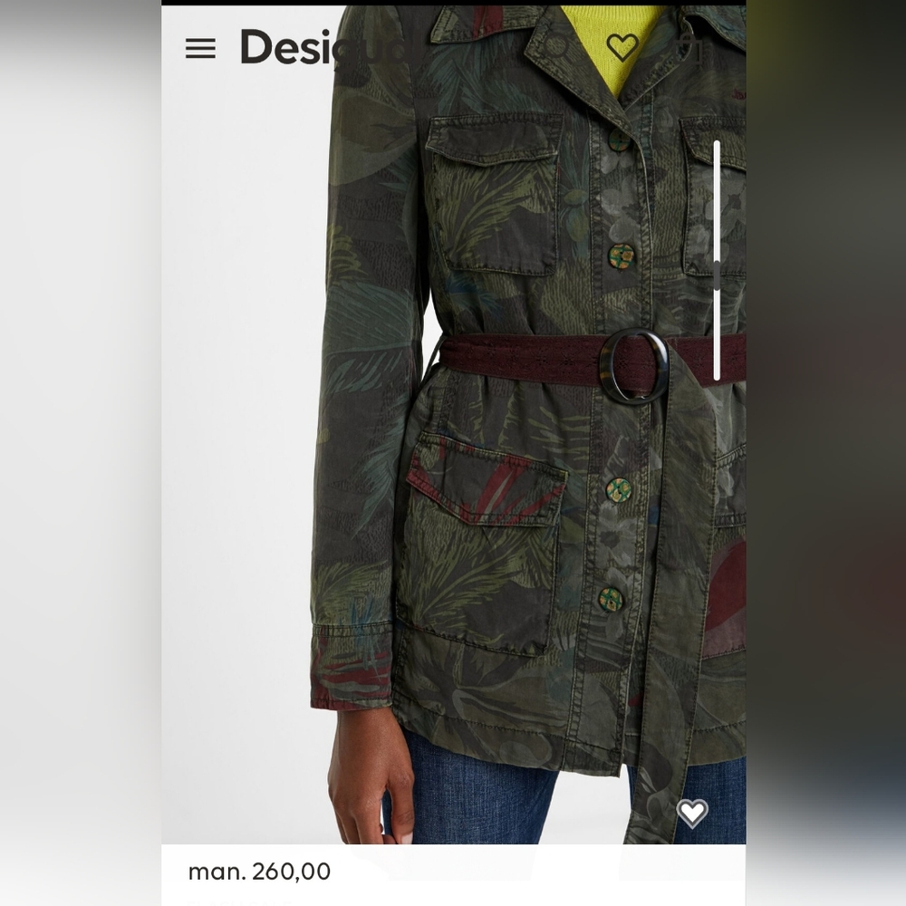 Desigual camo jacket